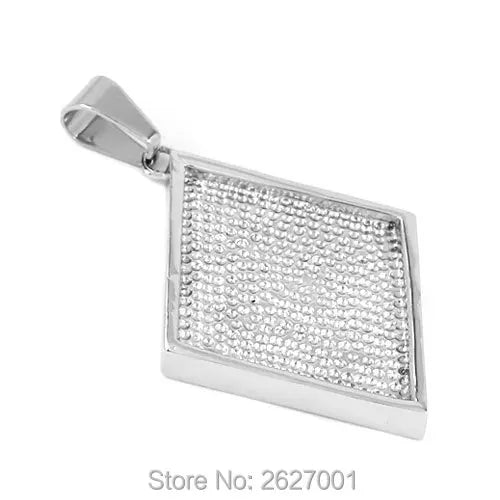Wholesale Black Red Blue Yellow One Percent Pendant Stainless Steel Jewelry Classic 1% ER Biker Mens Women Pendant SWP0063A