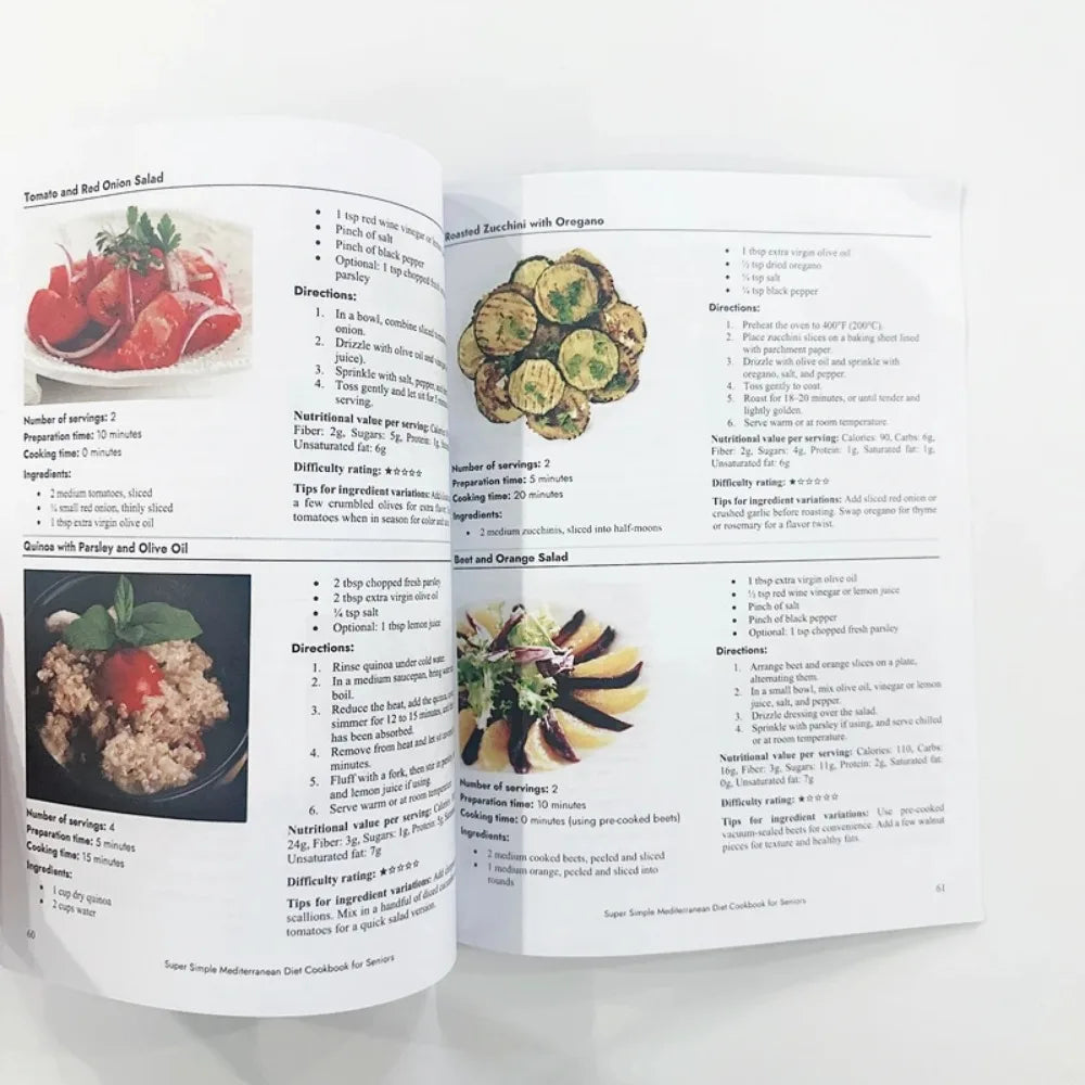Bestsellers in 2026 Super Simple Mediterranean Diet Cookbook for Seniors: Eat Healthy, Support Longevity & Control Weight