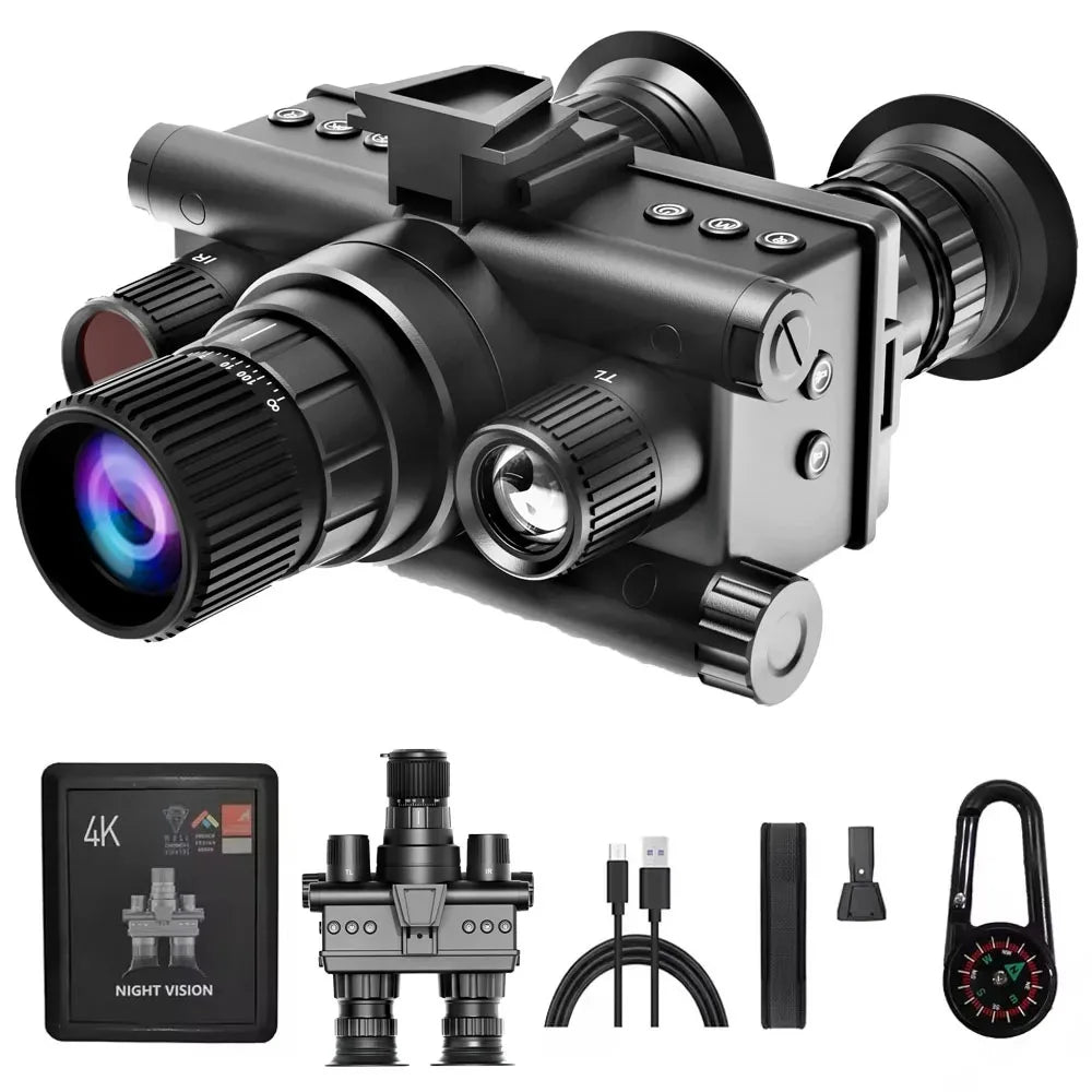 Z9157 Monocular Night Vision Device 40MP 4K Digital Infrared Telescope 600m Night Vision Distance Support Photo Video Recording