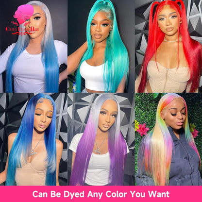 38 Inches 220 Density 360 Lace Frontal Wigs Straight Lace Frontal Wig 13x4 13x6 Blonde 613 Lace Front Human Hair Wigs For Women