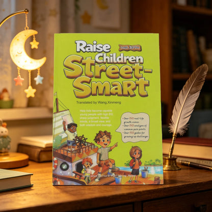 Children's EQ & Street-Smart Comic Book, 150+ Real-Life Scenario Guides, Easy-to-Use Practical Lessons