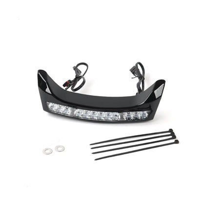 New Motorcycle GOAT-E LED Fairing Light Chrome Amber/White For Harley CVO Electra Street Glide Ultra FLHXU FLHX FLHXSE 2024 2025