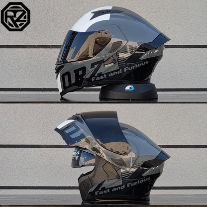 Flip Up Motorcycle Helmet Double lens full face helmet High quality DOT approved Moto cascos motociclistas capacete