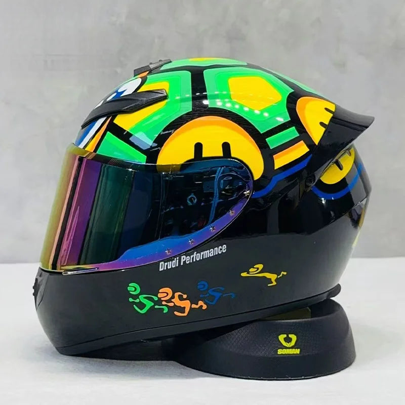 Popular Urgly Girl Full Face Motorcycle Helmet with Multiple Style Options and Unmatched Riding Freedom for Urban Riding Riders