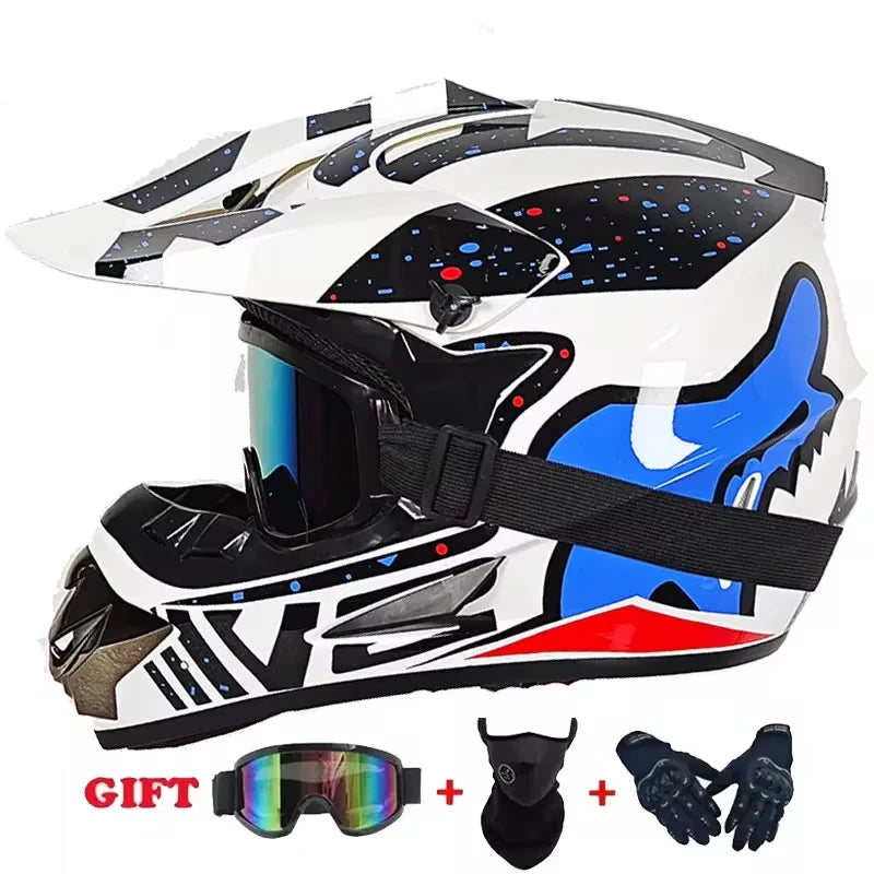 Motorcycle Helmet Youth Kids Child Full Helmet Children Helmets Motocross Casco Moto children Off-road Safety Protection DOT