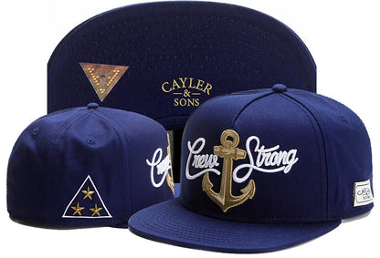 Snapback Hats for Men Hip Hop Style Hats Solid Baseball Hats Adjustable Snapback Cap Flat Brim Baseball Caps