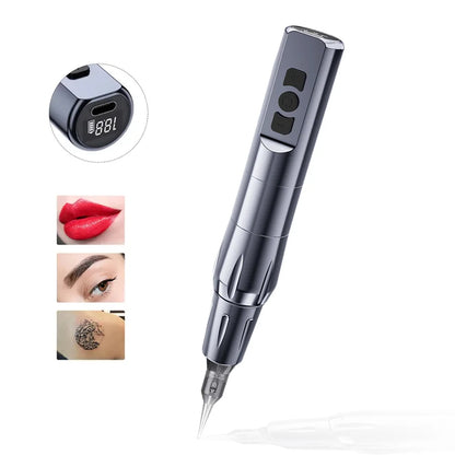 Clearance sale Wireless Tattoo Machine Rotary Tattoo Pen Original German Motor Power Battery Fast Charge Stroke 3.5mm
