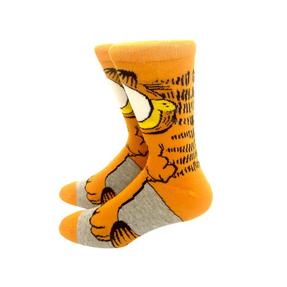 2023 New Anime Women Men Socks Long Socks Men‘s Knee-High Cosplay Sock Adult Personality Hip Hop Harajuku Long Funny Socks 36-45