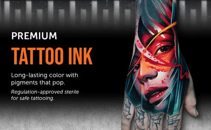 19 Color 15ML Original Tattoo Ink Pigment Black Tattoo ink Professional Tattoo Pigment Permanent Tattoo Ink Body Art Pigment