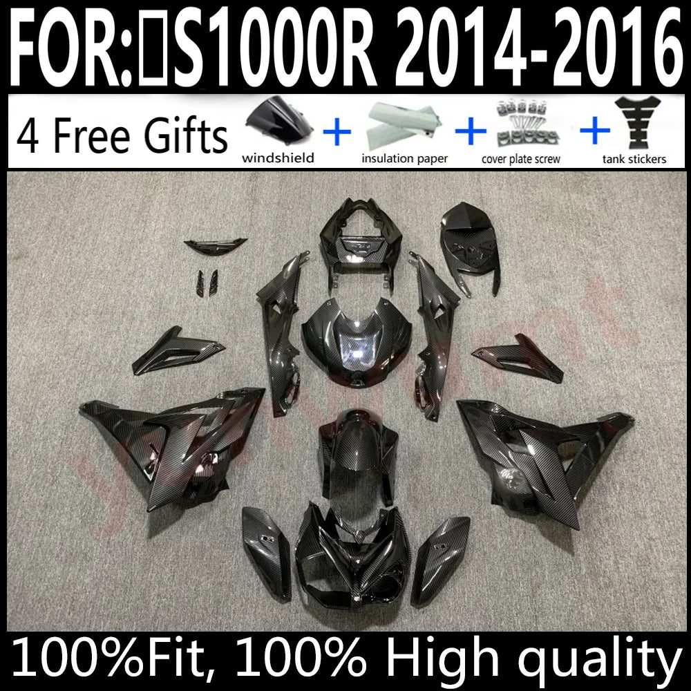 Injection Molded ABS Fairing Kit For BMW S1000R 2014 2015 2016 Bodywork Cowling Set High Quality Factory Direct Fit