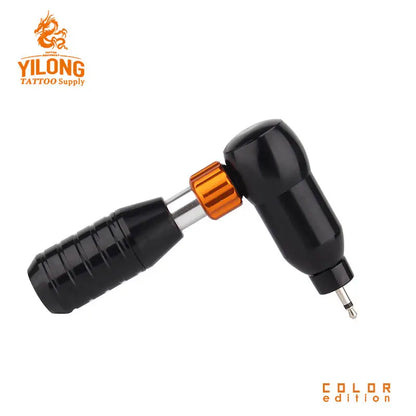 YILONG Professional L-shaped Tattoo Gun Adjustable Rotary Pen Motor Hybrid Tattoo Machine With RCA Tattoo Tools