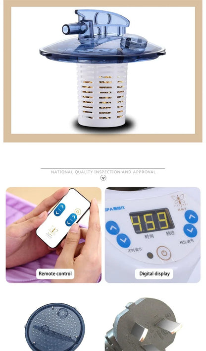 Home Far Infrared Single Sauna Rooms Washable Sweat Steaming Bucket Steam Shower Household Body Spa Sauna Bag Fumigation Machine