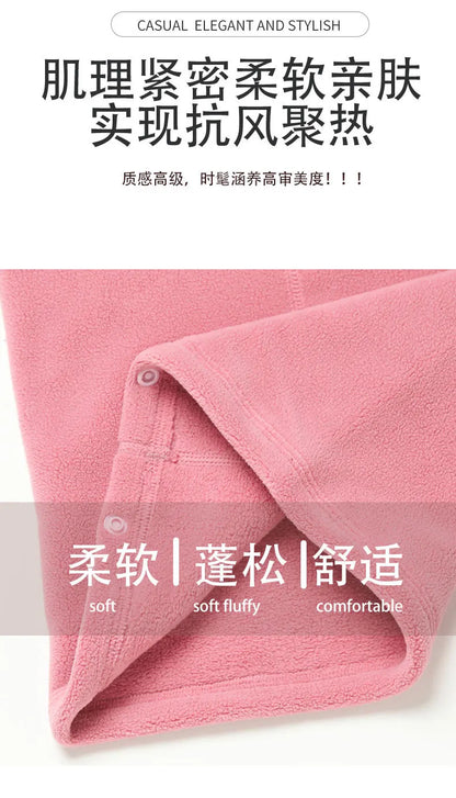 Polar Fleece Neck Scarf Winter Thick Cycling Bandana Women Men Face Neck Warmer Multifunction Cover Hat Tube Scarves Buffs Masks