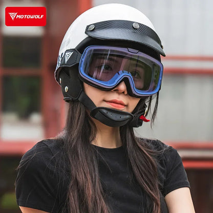 Motowolf Motocross Goggles Photochromic Windproof UV Protection Riding Glasses Men Women Outdoor Motorcycle Dustproof Eyewear