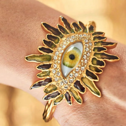 New Heavy industry premium enamel Heavy Industry Devil's Eye bracelet bag