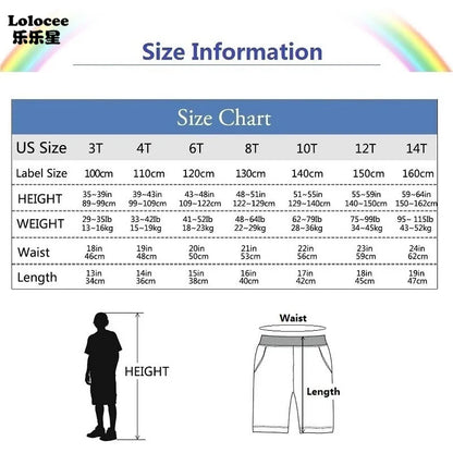 2025 Girls Summer Cat Ear Print Shorts Kids Elastic Waist Beach Short with Pocket Sports Short Pants Kids Cute Clothes 3-14y