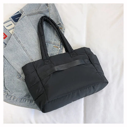 New Large Capacity Tote Bag Versatile Handbag for Women Commuting Bag Messenger Shoulder Bag Multiple Pockets Mummy Bag