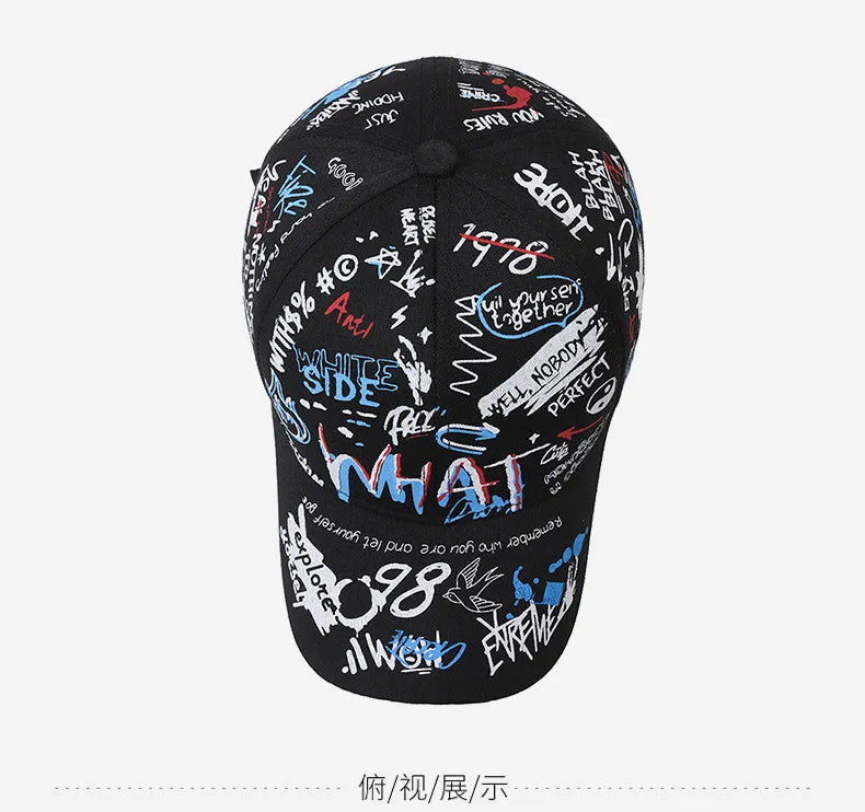 Fashion Hip Hop Baseball Cap personality Finger Embroidery Trucker Caps Cotton Snapback hat Outdoor Sun Hats sports leisure Cap