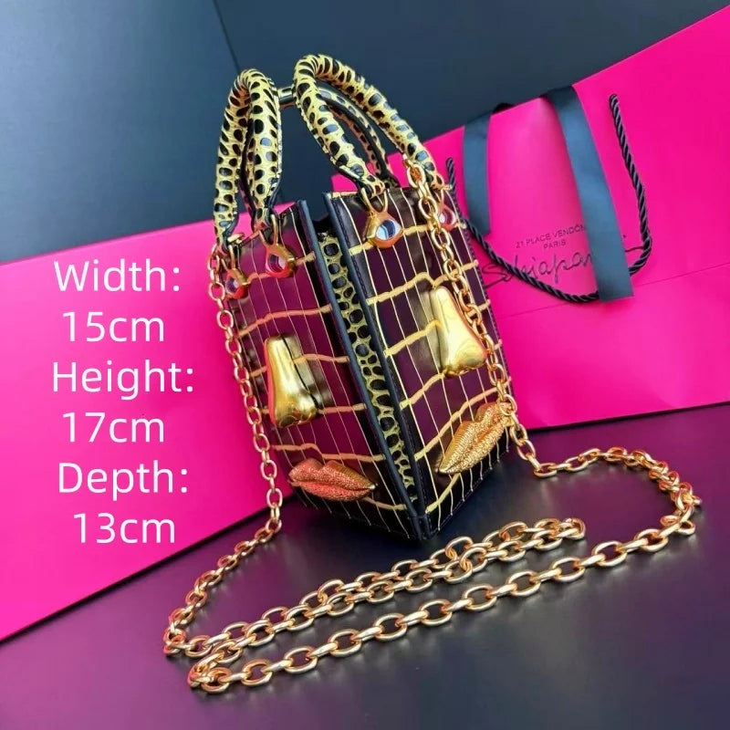 New Heavy industry premium enamel Heavy Industry Devil's Eye bracelet bag