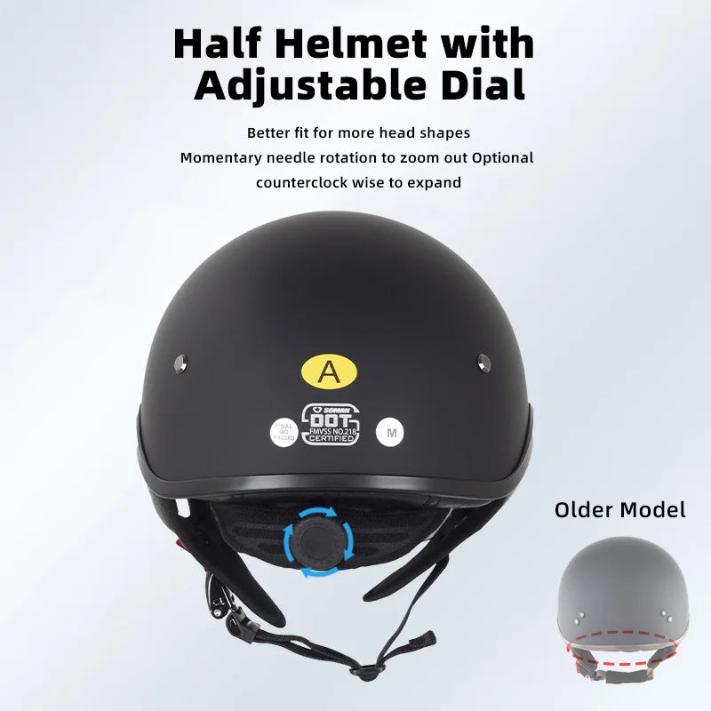 Summer Motorcycle Helmet S-XXXL Cascos Para Moto Retro Half Face Motorbike Riding Anti-UV Len Cool Style Chopper for Men Use