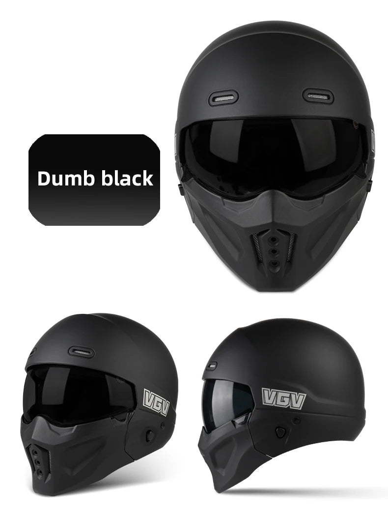 High-Quality Motorcycle Helmet, Personalized Scorpion Warrior Full Helmet, Suitable for Men and Women for Year-Round Riding