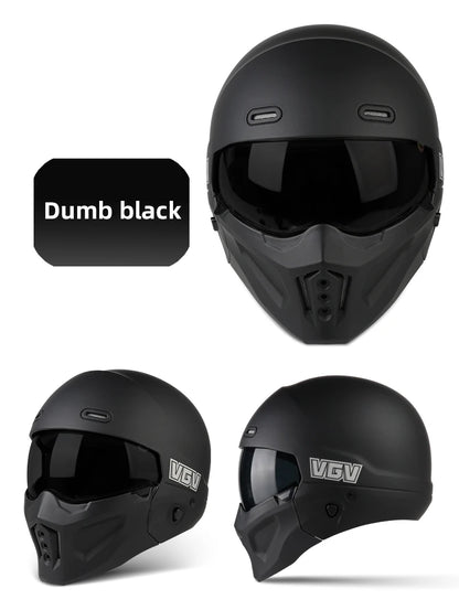 High-Quality Motorcycle Helmet, Personalized Scorpion Warrior Full Helmet, Suitable for Men and Women for Year-Round Riding