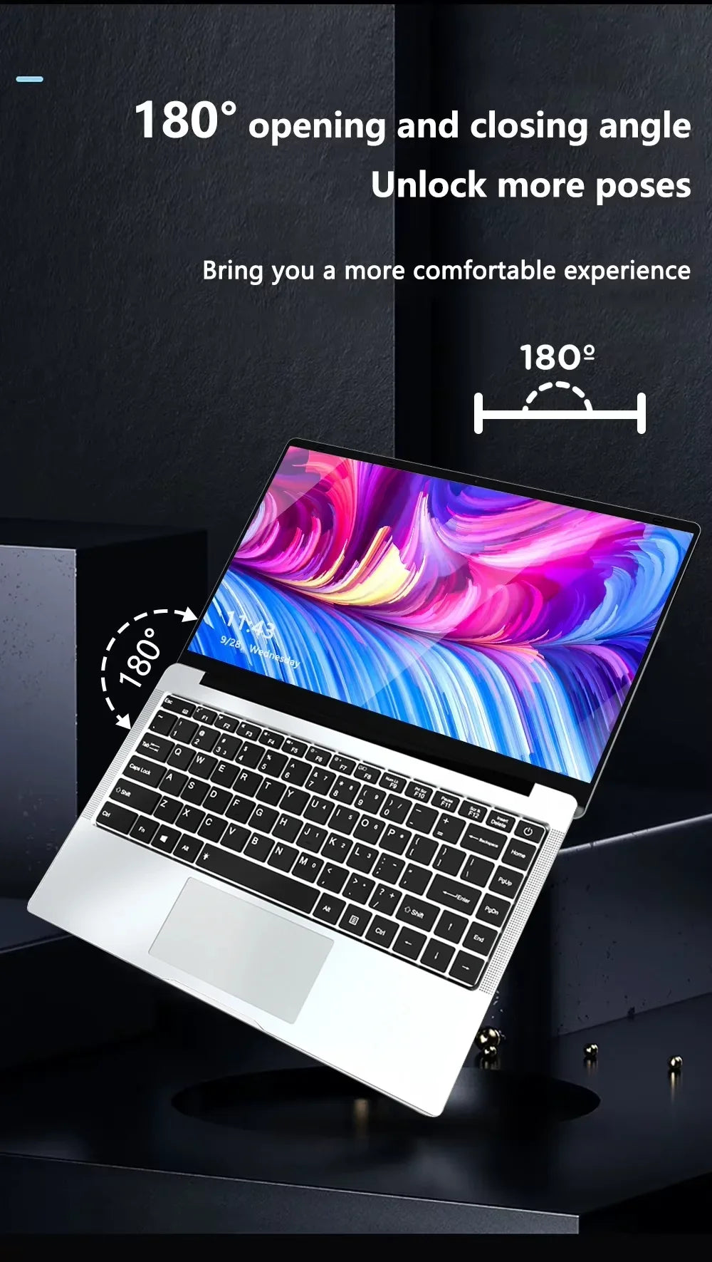 Intel Core i7 9850H 12GB RAM Windows 11 Pro Laptops Computer  1TB SSD Office Gamer Study notebook Computer PC 1920*1080