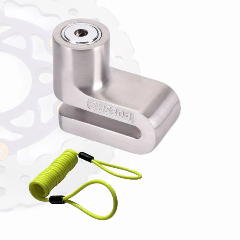 Falante Stainless Steel 304 Material Motorcycle Roulette Lock Bicycle Mountain bike stroller Scooter brake Disc Lock 2032 2034