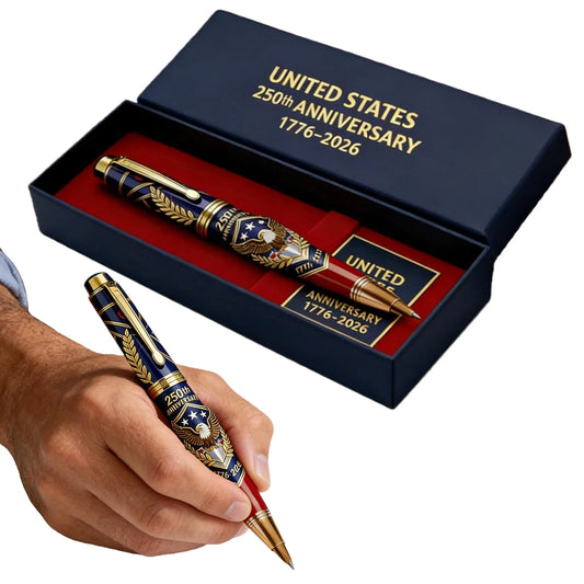 250th Anniversary Commemorative Ballpoint Pen, 250t Anniversary Pen, 250 Years of America Freedom, 4th July for Patriot History