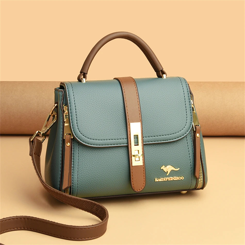 Genuine Brand Purses and Handbags Crossbody Luxury Designers High Quality Leather Fashion Messenger Shoulder Bags Tote Cover Sac