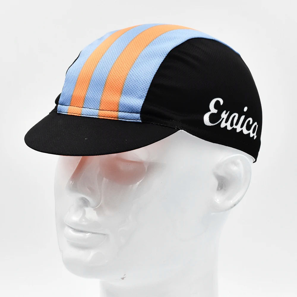 Retro Italy Men's Cycling Cap Bicycle Hat Riding Outdoor Sports Running Fishing Caps