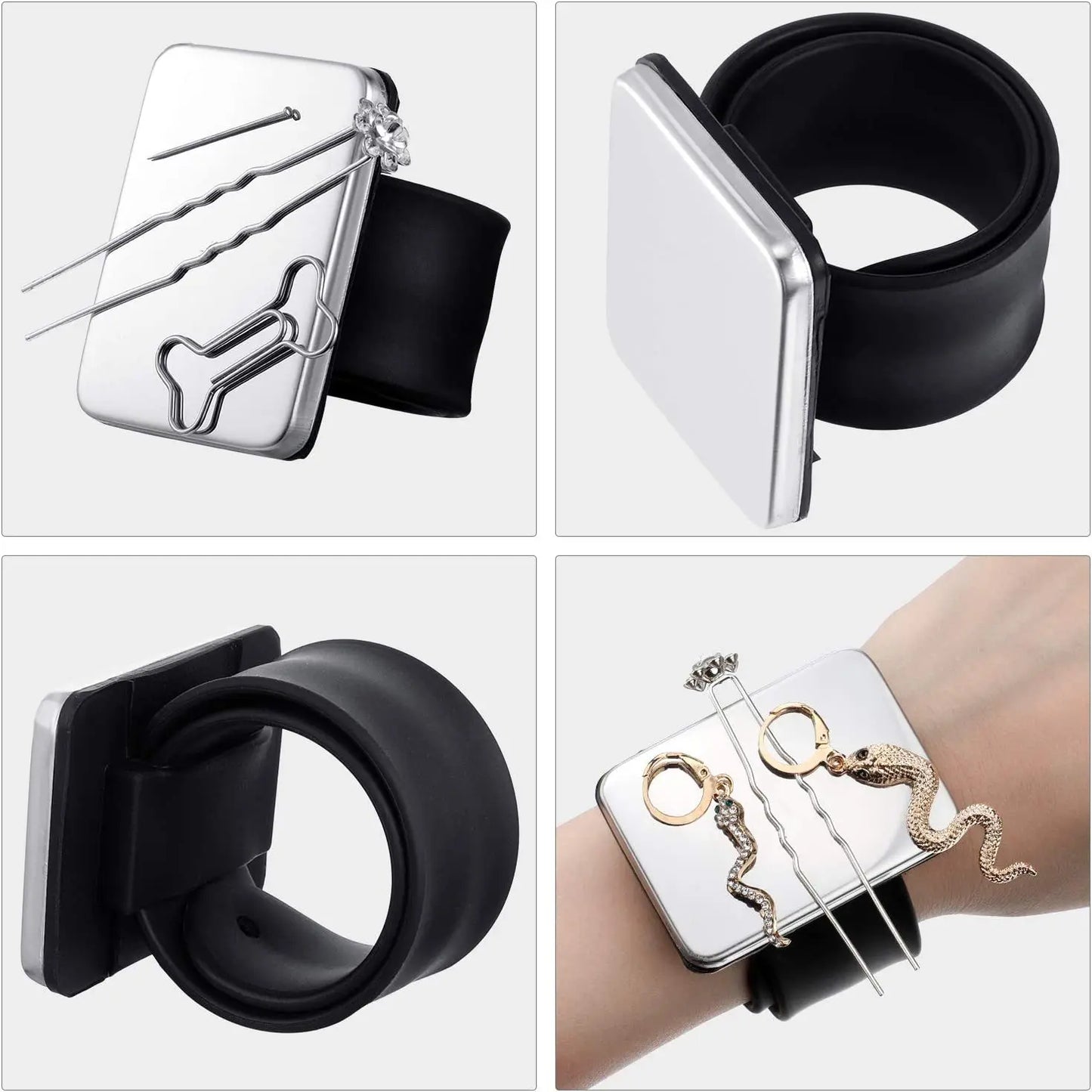 Magnetic Bracelet Wrist Band Strap Professional Salon Hair Accessories  Hair Clip Holder Barber Hairdressing Styling Tools