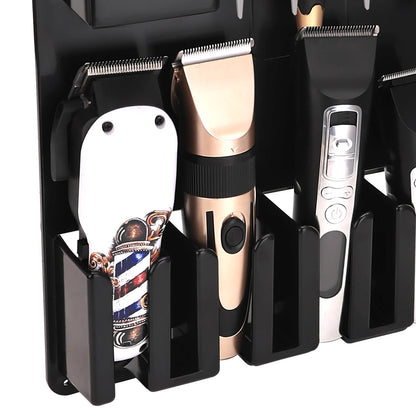 Hair Styling Tools Storage Box For Beauty Scissors Electric Clipper Comb Rack Salon Hairdressing Holder Desktop Case