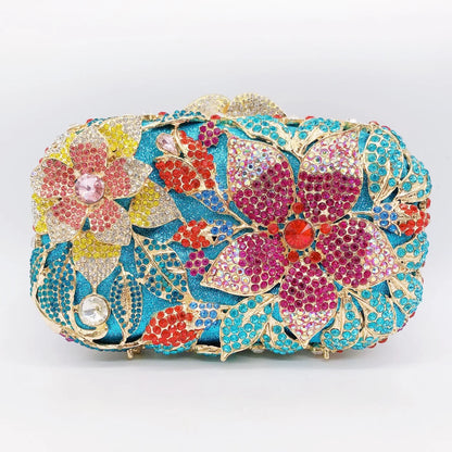 Diamond Dinner Hollow Rhinestone Banquet Clutch Bag Handtassen Dames Bolsos De Fiesta Para Mujer Boda Women's Rhinestone Handbag
