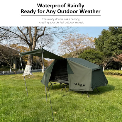 Single Person Camping Cot Tent Portable Sleeping Tent for Hiking Picnic with Mosquito Net Outdoor Survival Gear
