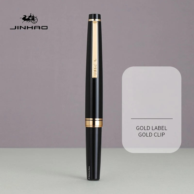JINHAO 59 Fountain Pen Luxury Elegant Pens EF F Hooded Nib Fountain Pens Writing Stationery PK 80  School Office Supplies