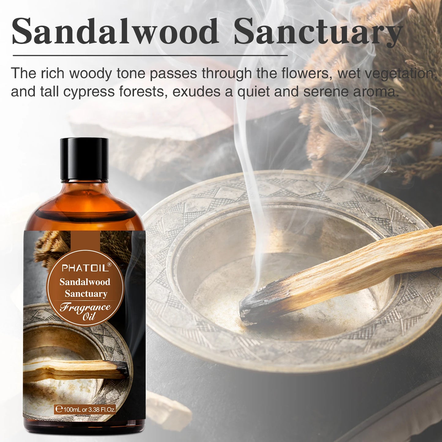 PHATOIL 100ML with Dropper Fragrance Oil For Diffuser Fruit Carnival Almond Vanilla Golden Vintage No.1 Lucifer's Letter Oils