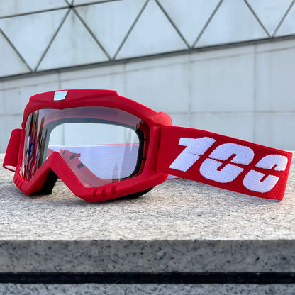 100 Motorcycle Goggles For Men Motocross Sunglasses Safety Protective MX ATV Ski Helmet Goggles vintage Driving Glasses