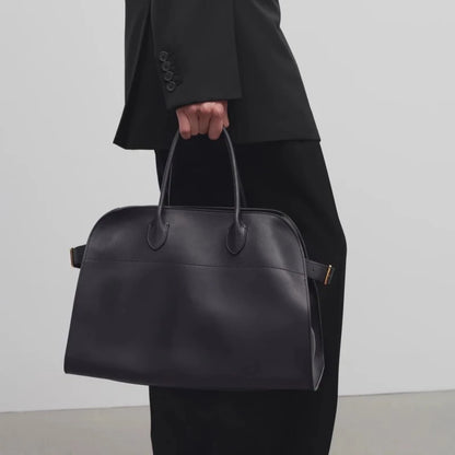 Elegant Suede Tote Bag Luxury Leather Large Capacity Shoulder Bag Minimalist Fashion Commute Handbag Soft Casual Shopping Bag
