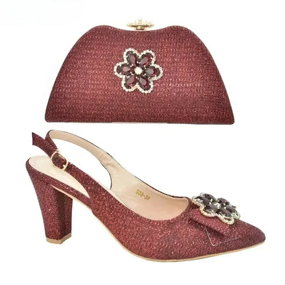 Latest Italian Shoes with Matching Bags for Women Italian Designer Shoes and Bags Matching Set Designer Shoes Women Luxury 2025