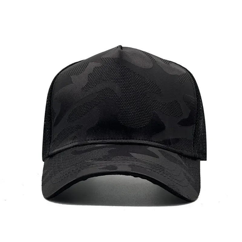 Summer Quick Drying Deeper Baseball Caps for men  Camouflage Big Size Mesh Breathable Dad Hat  Plus Size 65cm  Snapback Caps