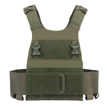 Tactical Vest Ferro FCPC Low Visibility Hunting Combat Plate Carrier 25MM Buckle Expansion CS Airsoft Games Multi-Mission Gear