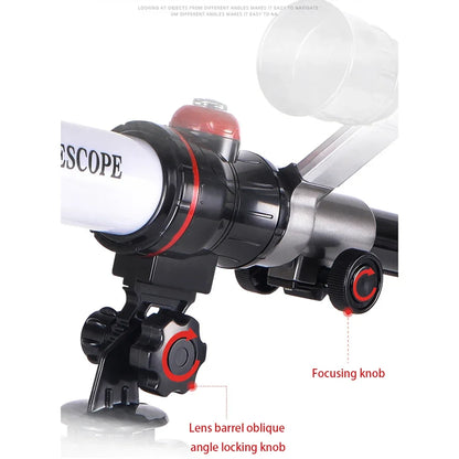 HD Professional Astronomical Telescope Powerful Monocular Long Range Binoculars Space Moon Portable Gifts for Kid Students