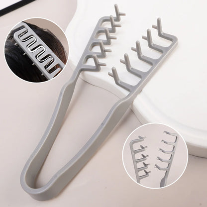 Hair Styling Comb Curling Tools Hairstyling Types Fluffy Texture Bangs Seam Covering Roots Hair Combs