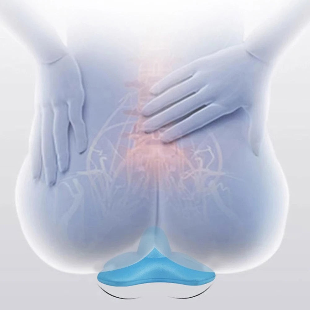 Sit-On-Top Pelvic Trainer Ergonomic Pelvic Floor Strengthening Device Portable Pelvic Floor Muscle Training Device for Home Gym