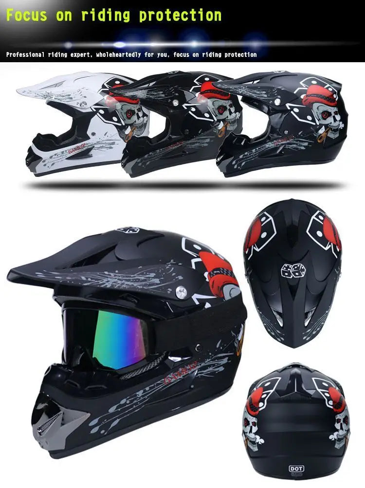 four seasons Racing Helmets Motorcycle Helmet  riding helmet and  rally Helmet Large adv Sports helmet Motocross Helmet Casco