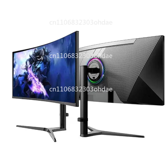 34 inch LCD 144hz 165 HZ 4k computer  mo Rgb light bar game curved screen  mo