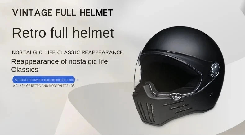 ORZ-728 Full Face casco moto Helmet Vintage Chopper Retro Helmet capacete de motocicleta modular helmet DOT