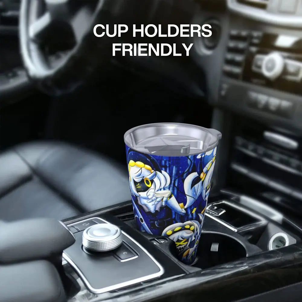 Murder Drones Tumbler Vacuum Insulated Thermal Cup Stainless Steel Double Wall Mugs Water Bottle, 20oz