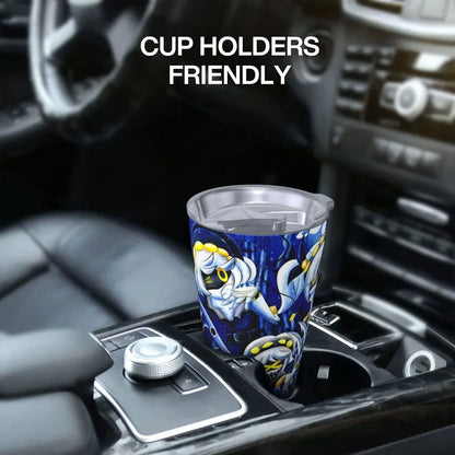 Murder Drones Tumbler Vacuum Insulated Thermal Cup Stainless Steel Double Wall Mugs Water Bottle, 20oz